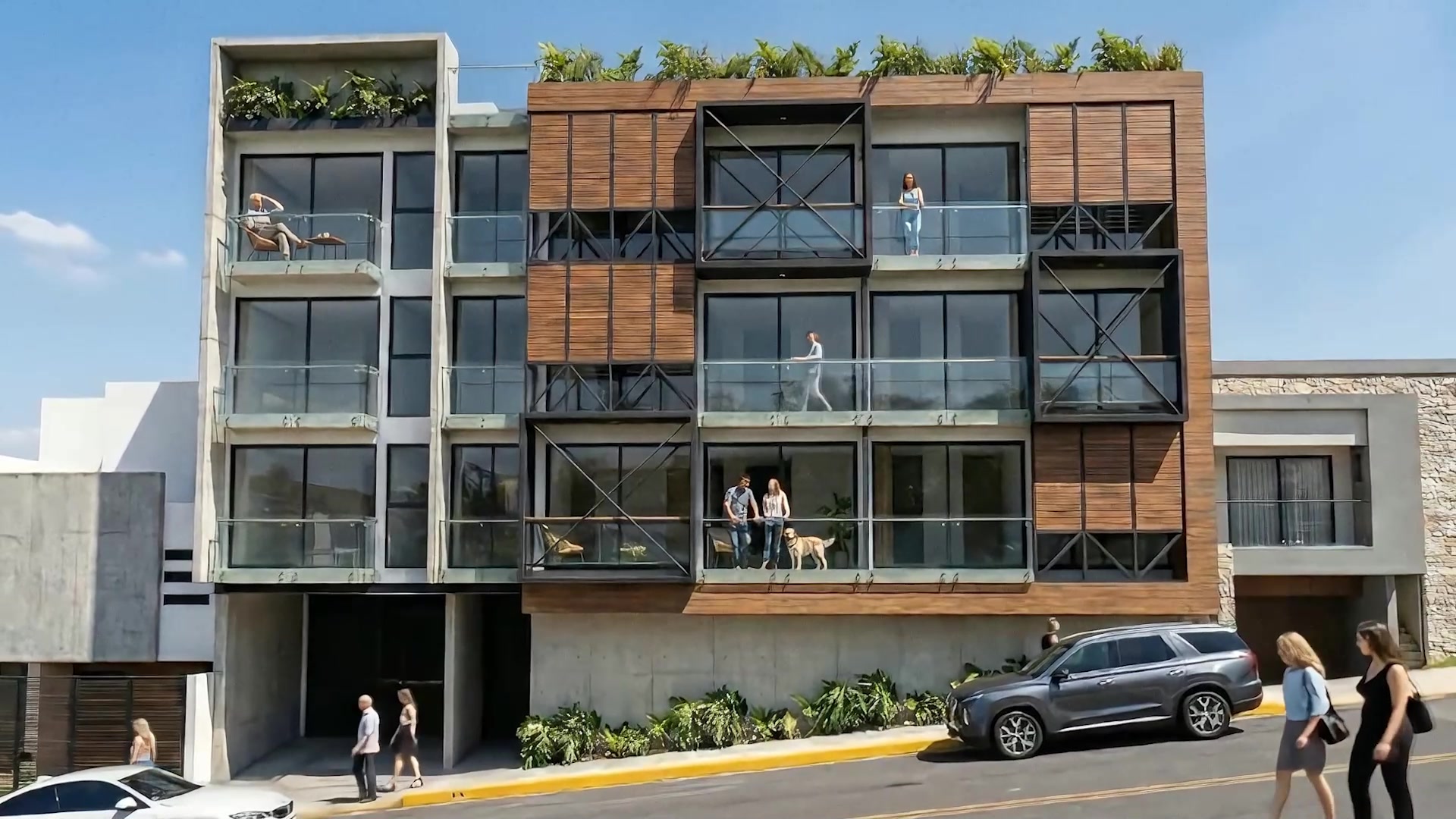 Tívoli Residencial – Fachada exterior