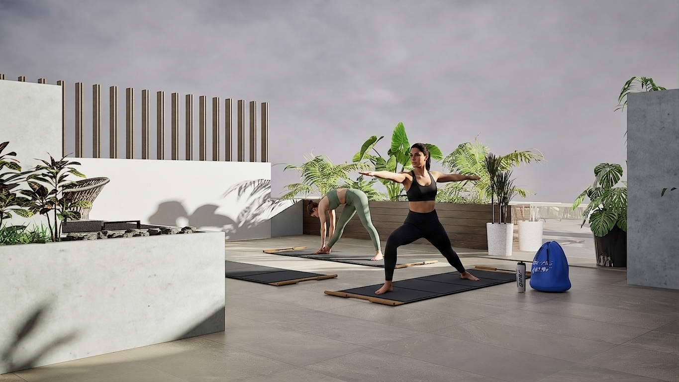 Roof Garden Yoga